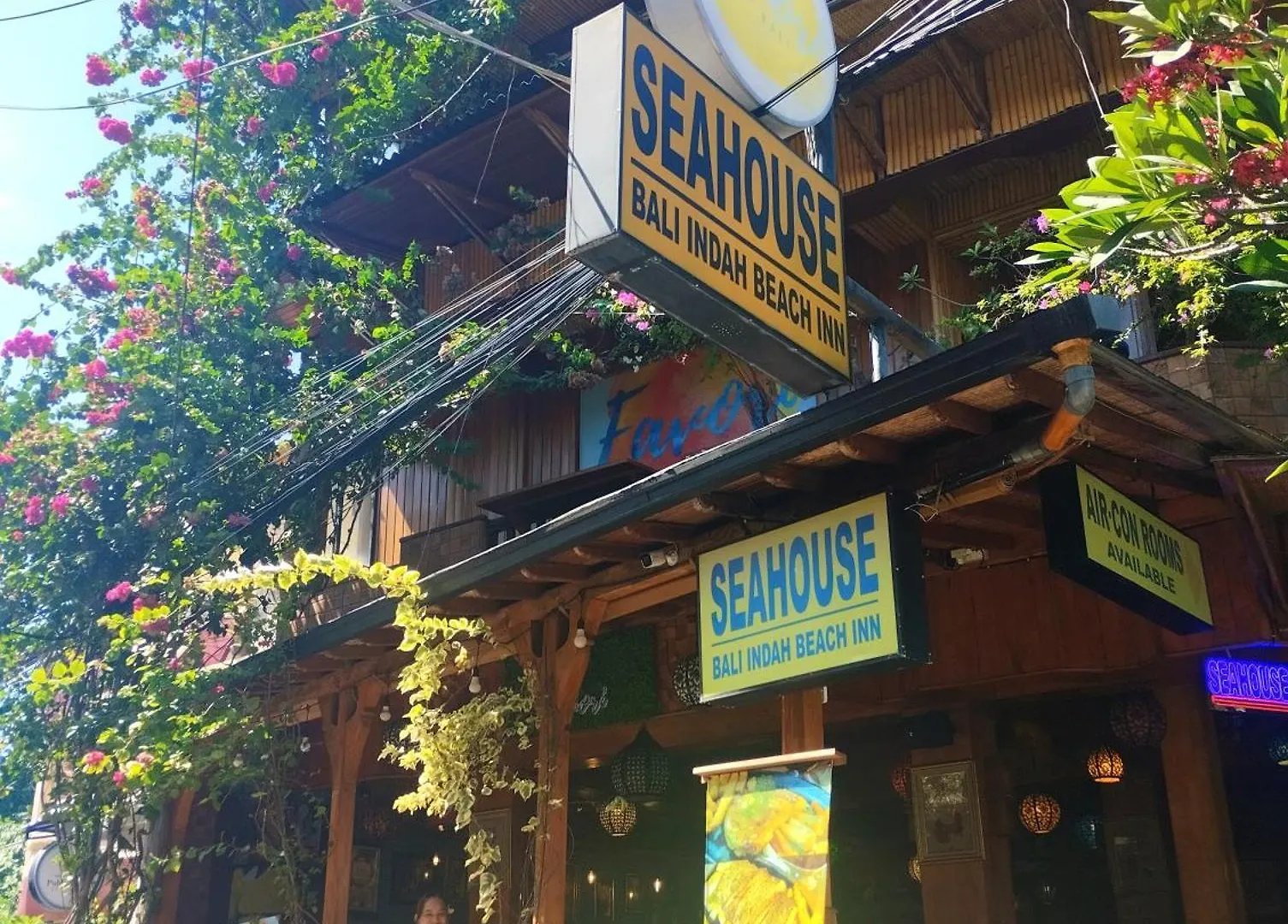 Seahouse Bali Indah Beach Inn Kuta Lombok Indonésie